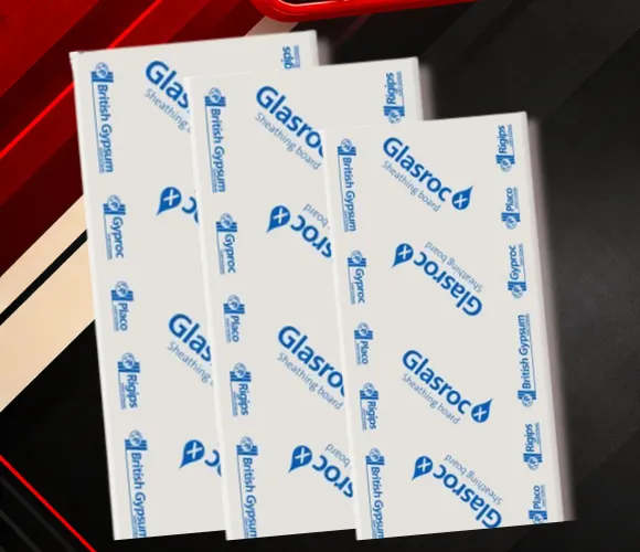 Placa Glasroc 12,5 mm
